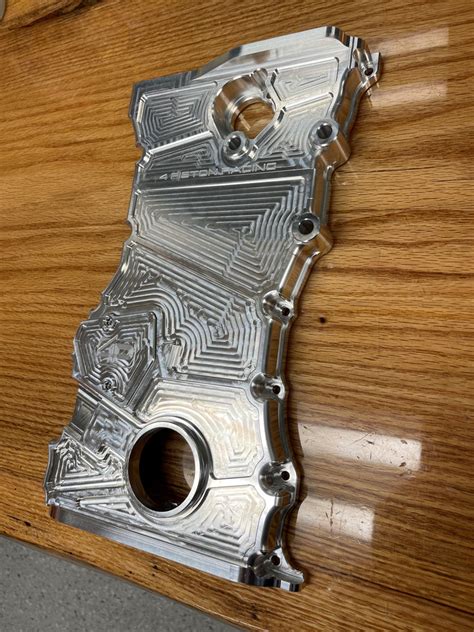 4 Piston Skunk2 K24 Billet Timing Chain Cover.